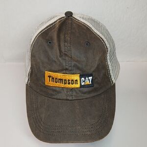Thompson Caterpillar Patch Trucker Hat Paramount Apparel